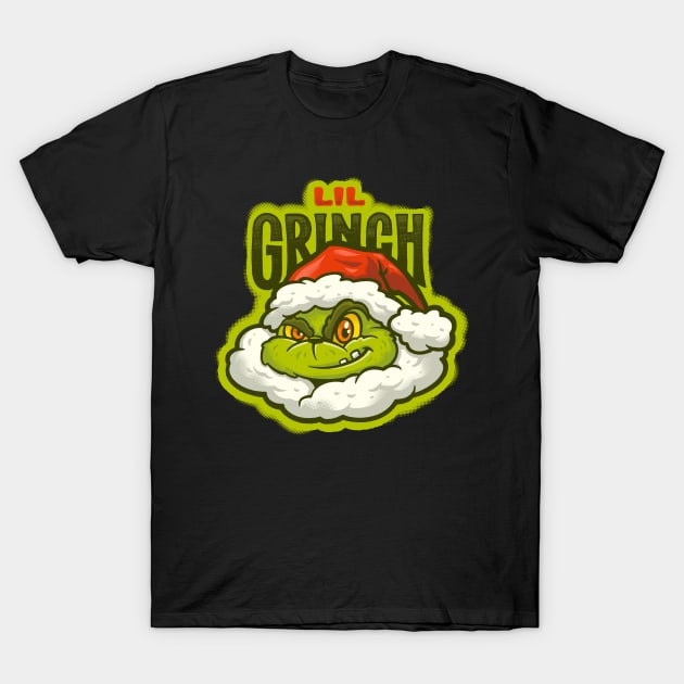 LIL GRINCH T-Shirt by dagger666